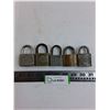 Image 1 : (5) Vintage Padlocks - No Keys