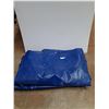 Image 1 : (2) Blue Outdoor Tarp - 12Ft x 15ft