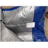 Image 2 : (2) Blue Outdoor Tarp - 12Ft x 15ft