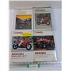 Image 1 : (4) Motorcycle & ATV Service Manuals: Honda - Assorted