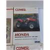 Image 3 : (4) Motorcycle & ATV Service Manuals: Honda - Assorted