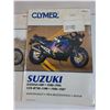 Image 5 : (4) Motorcycle & Dirt Bike Service Manuals: Suzuki - Assorted