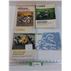 Image 1 : (4) Motorcycle Service Manuals: Honda, Yamaha, Suzuki - Assorted