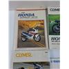 Image 2 : (4) Motorcycle Service Manuals: Honda, Yamaha, Suzuki - Assorted