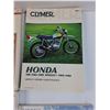 Image 4 : (4) Motorcycle Service Manuals: Honda, Yamaha, Suzuki - Assorted