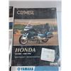 Image 4 : (4) Motorcycle Service Manuals: Honda, Kawasaki, Yamaha