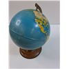 Image 4 : Vintage Metal Globe - Some Wear - 10" x 8"