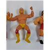 Image 3 : (3) Titan Sports 1980's Rubber Wrestlers: Freddie Blassie, Hulk Hogan, Ted Ardcidi