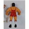 Image 7 : (3) Titan Sports 1980's Rubber Wrestlers: Freddie Blassie, Hulk Hogan, Ted Ardcidi
