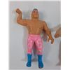 Image 3 : (3) Titan Sports 1980's Rubber Wrestlers: Hulk Hogan, Roddy Piper, Jimmy Hart