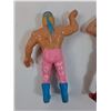 Image 5 : (3) Titan Sports 1980's Rubber Wrestlers: Hulk Hogan, Roddy Piper, Jimmy Hart