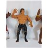 Image 3 : (3) Titan Sports 1980's Rubber Wrestlers: Junkyard Dog, Ricky Steamboat, Kamala