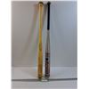 Image 1 : H&B(Wood) & Easton (Metal) Baseball Bats - 34" Long