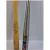 Image 3 : H&B(Wood) & Easton (Metal) Baseball Bats - 34" Long