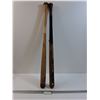 Image 1 : (2) Wooden Baseball Bats - 33" Long