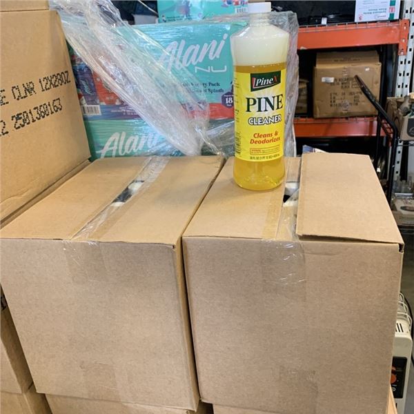 2 CASES OF 12 PINEX CONCENTRATED CLEANER AND DEODERIZER 24 BOTTLES TOTAL