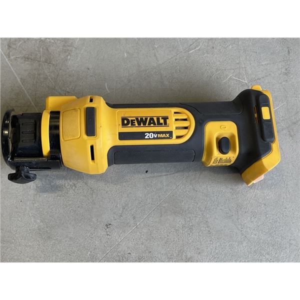 DEWALT CORDLESS CUTOUT TOOL 20 VOLT NO BATTERY