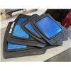 Image 2 : SET OF RUBBER CAR MATTS AND RIP POTTERY HALLOWEEN DECOR