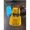 Image 3 : MOP WRINGER WITH WHEELS, HOSE AND STEP STOOL