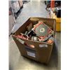 Image 1 : LARGE LOT OF TOOLS, CIRCULAR SAW, CLAMPS, SANDER, SHARPENING STONE AND MORE