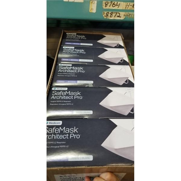 CASE OF SAFEMASK ARCHITECT PRO RESPIRATOR MASKS