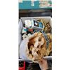 Image 1 : BOX OF ASSORTED HARDWARE, SCREWS AND NAILS
