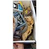 Image 3 : BOX OF ASSORTED HARDWARE, SCREWS AND NAILS