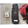 Image 3 : COIL OF AIR HOSE WITH STRAPS LIFTMASTER CONTROL PANEL AND ASSORTED ITEMS