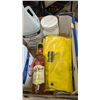 Image 2 : NEW NORTH FLAME RETARDENT JACKET WITH HOOD, SIZE -FIT-ALL, ANMD ASSORTED CLEANERS, SANITIZER ETC