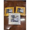 Image 1 : 3 NEW FULL SIZE LUXURY SATIN 4PC SHEET SETS, 2  GOLD AND ONE TAUPE