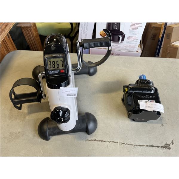 HYDRAULIC MOTOR AND PEDAL EXERCISER
