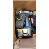 Image 2 : RYOBI DRILL WITH BATTERY AND CHARGER AND RYOBI  18V LITHIUM BATTERY