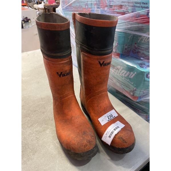VIKING LOGGERS SAFTEY BOOTS SIZE 10