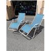 Image 2 : 2 ZERO GRAVITY LOUNGE CHAIRS
