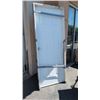Image 1 : 30 INCH STEEL EXTERIOR DOOR WITH FRAME AND HARDWARE