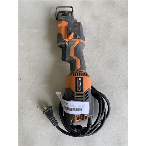 RIDGID COMPACT SAWSALL, MODEL R3031, TESTED WORKING