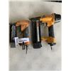 Image 1 : BOSTITCH AND RIDGID AIR NAILER, STAPLERS, BOTH TESTED WORKING
