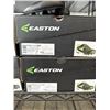 Image 2 : 4 NEW EASTON MAKO 2.0 LOW BASEBALL CLEATS SIZE US 6 YOUTH, BLACK / GREEN