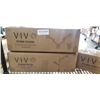 Image 2 : VIVO PNEUMATIC ARM DUAL MONITOR DESK MOUNT, PNEUMATIC ARM DUAL MONITOR EXTRA TALL DESK MOUNT AND GRA