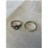 Image 2 : 4 LADIES STAMPED RINGS