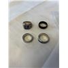 Image 1 : 4 MENS STAMPED RINGS