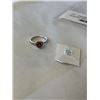 Image 1 : PANDORA RING WITH LOOSE STONE