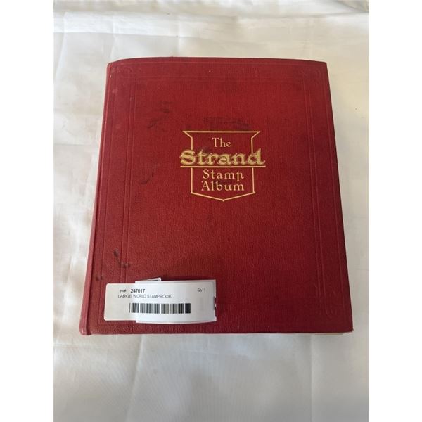 LARGE WORLD STAMPBOOK