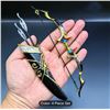 Image 1 : NEW 4PCS SET, 1 BOW, 1 ARROW SET, 2 ARROWS, ANCIENT STYLE MINI BOW AND ARROW COMBINATION