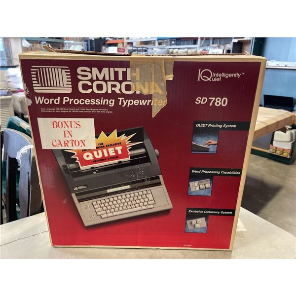 VINTAGE SMITH CORONA WORD PROCESSING TYPEWRITER