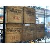 Image 2 : 5 VINTAGE POLAR STUMPING POWDER CRATES