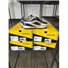 Image 1 : 4 NEW EASTON DIAMOND LO WFII BASEBALL CLEATS SIZE WOMENS 8, BLACK / WHITE