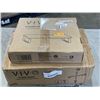 Image 1 : VIVO TRIPLE MONITOR DESK MOUNT AND MONITOR RISER