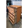 Image 2 : VINTAGE HIGHBOY DRESSER WITH ORIGINAL BRASS HARDWARE