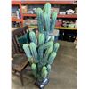 Image 2 : BALSA WOOD CACTUS, APPROX 4' TALL AND 2' AROUND MADE IN MEXICO